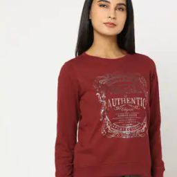 Typographic Print Relaxed Fit Sweatshirt-picture-11