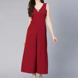 Women V-Neck Jumpsuit-picture-48