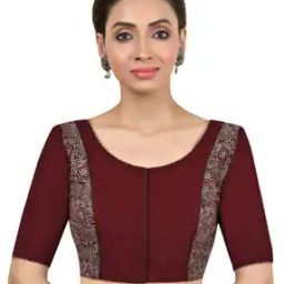 Women Floral Print Front-Open Blouse-45