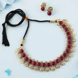 Women Necklace Earings Set-image-83