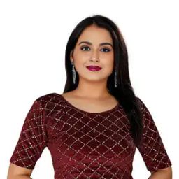 Embellished Slip-On Blouse-21