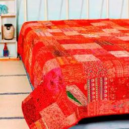 1000 TC Floral Print Silk Quilt-image-40