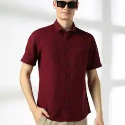Men Checked Regular Fit Shirt with Patch Pocket-picture-5