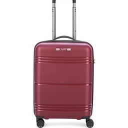 Men Striped Trolley Bag with Number Lock-image-2