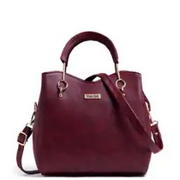 Women Satchel with Detachable Strap-image-11