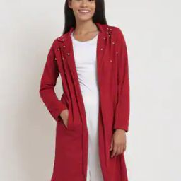 Embellished Shrug with Welt Pocket-53