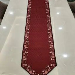 Checked Dining Table Runner 70" x 15"-image-1