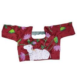 Hand Painted Front Open Blouse-picture-22