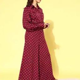 Polka-dot Full Length Jumpsuit-picture-24