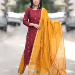 Women Straight Kurta Set-image-18