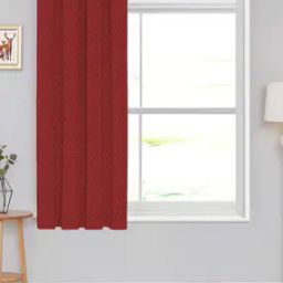 Solid Zig-zag Window Curtain-image-2