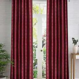 Set of 2 Printed Door Curtains-19