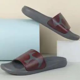 Men Flip Flops with Fabric upper-image-83
