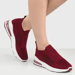 arbunore Knit Round-Toe Slip-On Shoes-picture-37