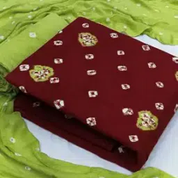 Women Embroidery Unstitched Dress Material-image-54