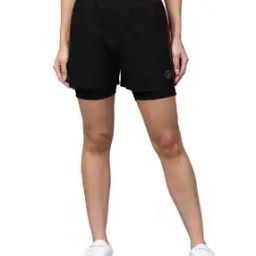 Logo Print Knit Shorts with Contrast Taping-image-71