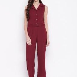 Women Jumpsuit with Adjustable Belt-image-85