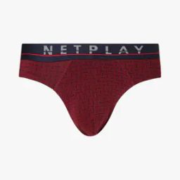 Micro Print Briefs with Logo Elasticated Waist-picture-12