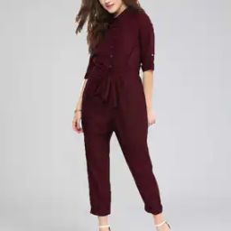 Jumpsuit with Tie-Up-image-10