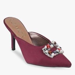 Women Brand Print Stilettos Heeled Shoes-22