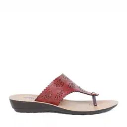 Thong-Strap Slip-On Flat Sandals-image-58