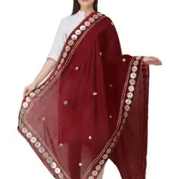 Women Embellished Dupatta-20