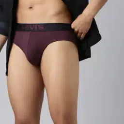 Men Briefs with Logo Waistband-image-8