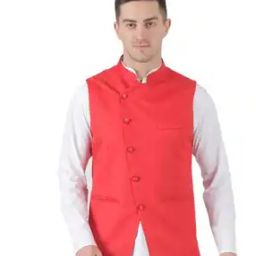 Sleeveless  Nehru jacket-43