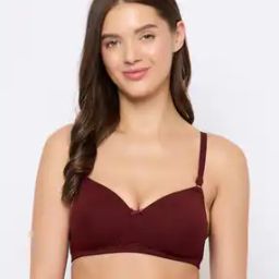 Women Padded Non-Wired Full Coverage Bra-image-3