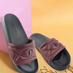 Women Quilted Slides-22