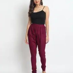 Women Churidar with Elasticated Waist-image-68