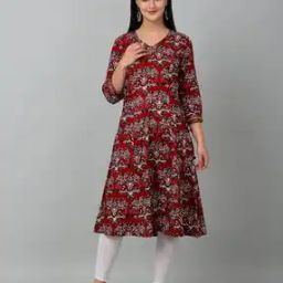 Women Printed A-Line Kurti-picture-26