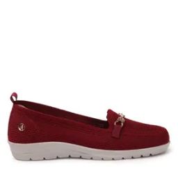 Women Round-Toe Slip-On Shoes with Metal Accent-image-17