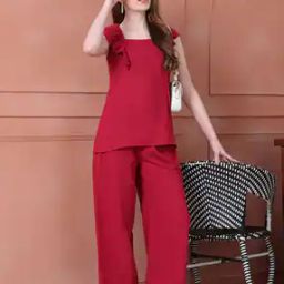 Women Square-Neck Top 2-Piece Sets-image-60