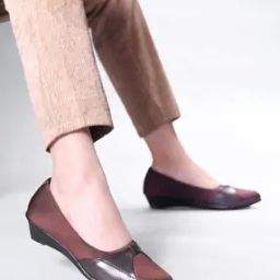 Women Heeled Round-Toe Slip-On Sandals-47