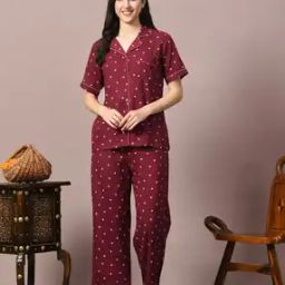 Women Graphic Print Top & Shorts Set-22