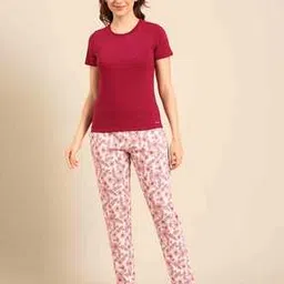 pepe jeans Women Round-Neck Top & Pyjamas Set-picture-45