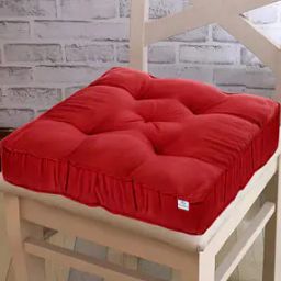 Set of 2 Square Chair Pad Seat Cushions-40