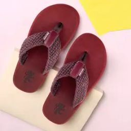 Men Braided T-Strap Slip-On Flip-Flops-5