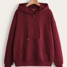 Men Regular Fit Hoodie with Kangaroo Pockets-image-14
