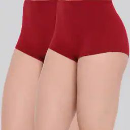 Pack of 2 Full-Coverage Boyleg with Elasticated Waist-picture-19