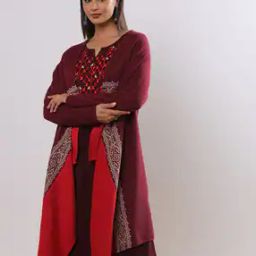 Women Waterfall Shrug-25