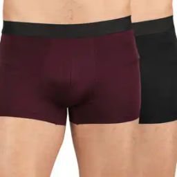 Pack of 2 Men Trunks with Elasticated Waist-image-11