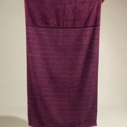 Striped Cotton Sheared Bath Towel 59" x 30"-29