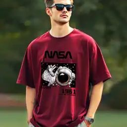 Men Graphic Loose Fit T-Shirt-image-44