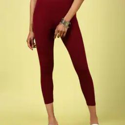 Women Pack of 2 Leggings with Elasticated Waistband-image-14