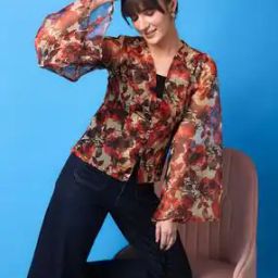 Women Printed Relaxed Fit Shirt-image-17