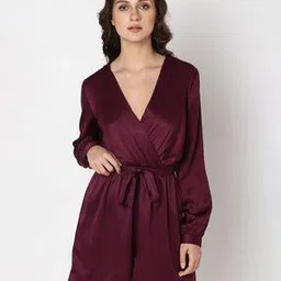 Embellished Playsuit with Waist Band-image-10