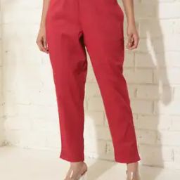 Women Pants with Insert Pockets-20