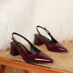 Women Heeled Sandals With PU Upper-image-2